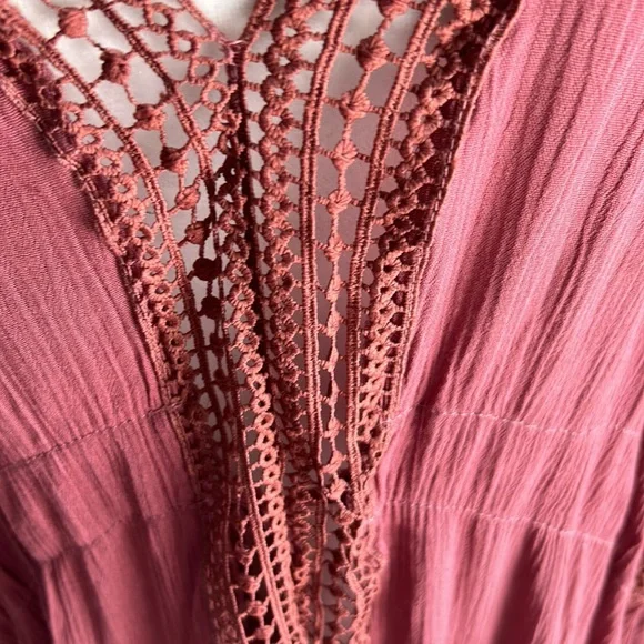 Anthropologie Michael Stars Tasseled Cover-Up Dress O/S - Picture 6 of 8